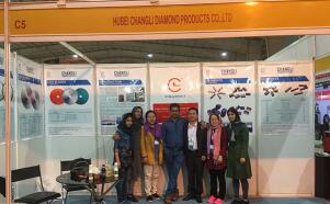湖北昌利超硬材料有限公司参加2016年 第12届伊朗国际石材工业展览会