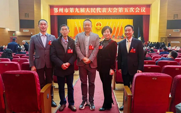 湖北昌利超硬材料有限公司领导出席人大会议积极履职建言